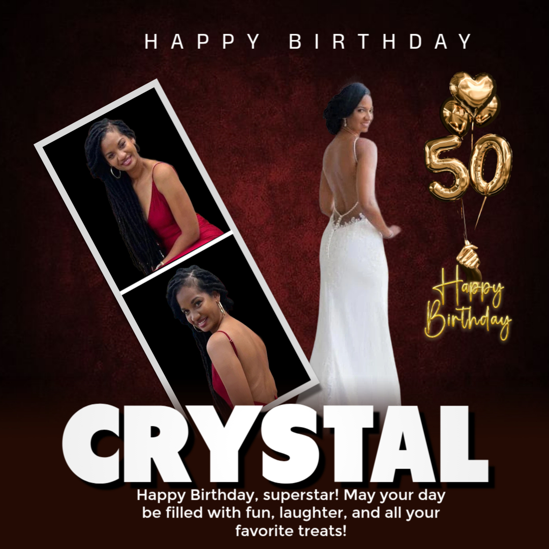Happy Birthday Crystal